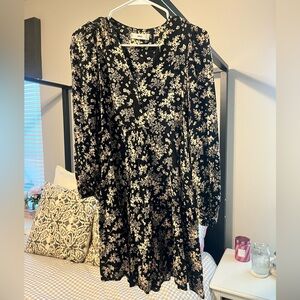 Mango long sleeve dress